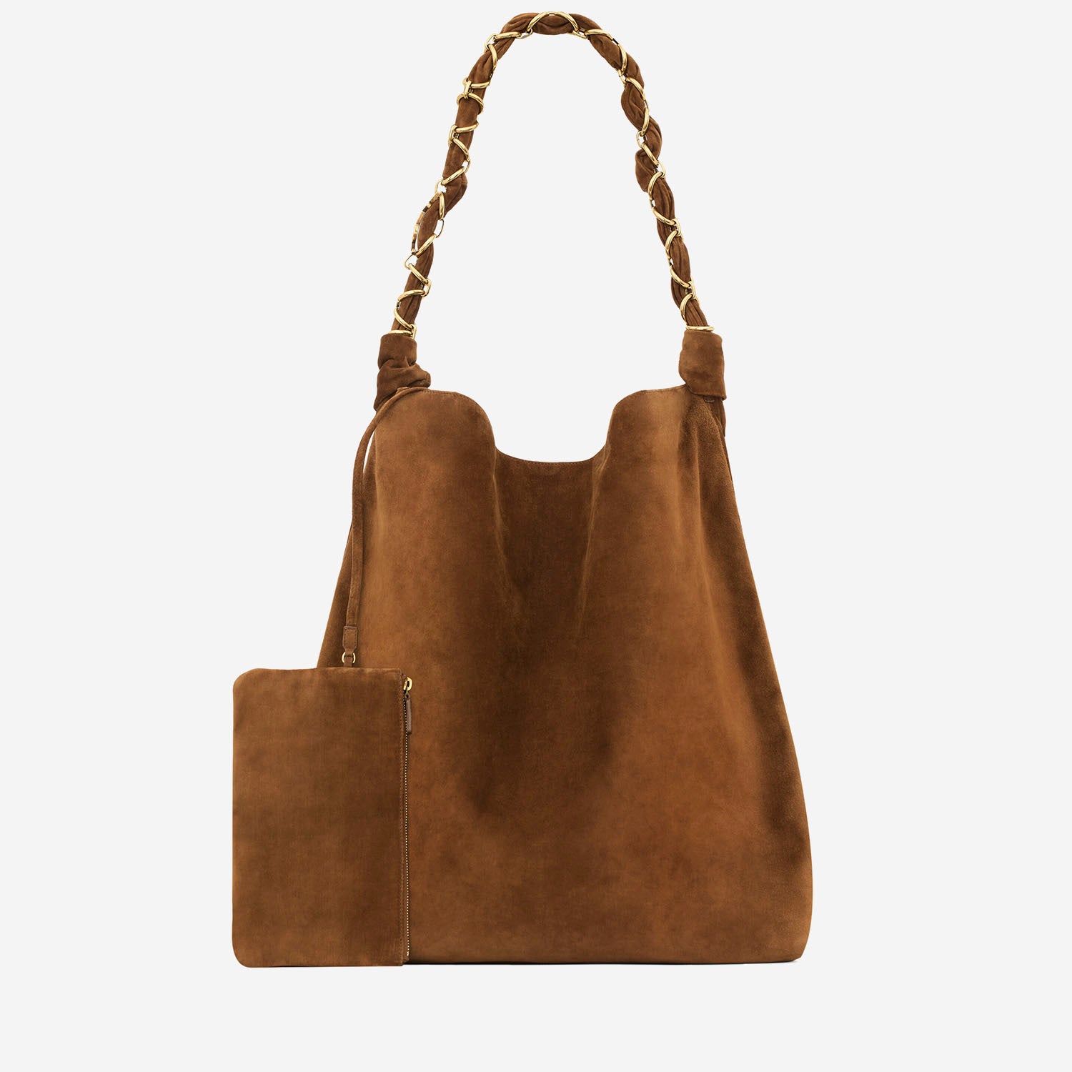 BORSA AMALIA IN PELLE SCAMOSCIATA 834750 1U80W2916 SAINT LAURENT 