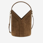 Borsa a secchiello Y in suede 840891 C0X0W2916 SAINT LAURENT 