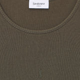 TANK TOP CASSANDRE IN COTONE 842992 Y37EC1365 SAINT LAURENT 