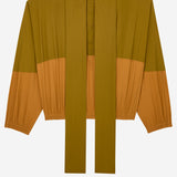 Giacca a vento in faille di nylon 856268 Y6J183518 SAINT LAURENT 