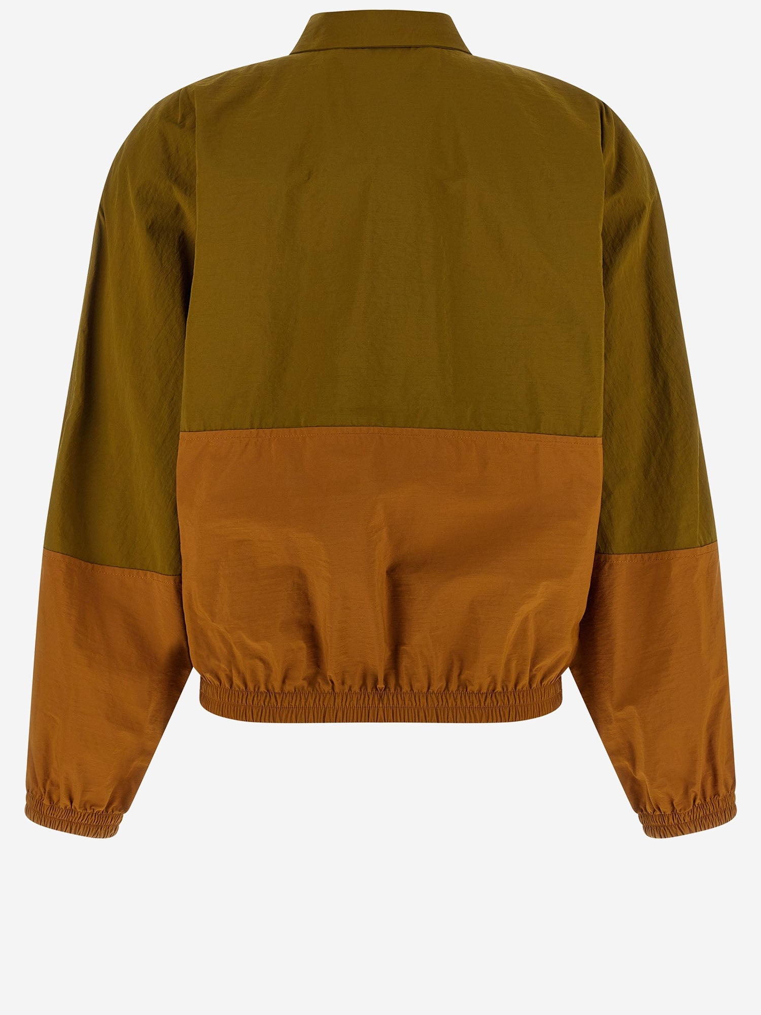 Giacca a vento in faille di nylon 856268 Y6J183518 SAINT LAURENT 