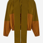 Giacca a vento in faille di nylon 856268 Y6J183518 SAINT LAURENT 