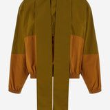 Giacca a vento in faille di nylon 856268 Y6J183518 SAINT LAURENT 