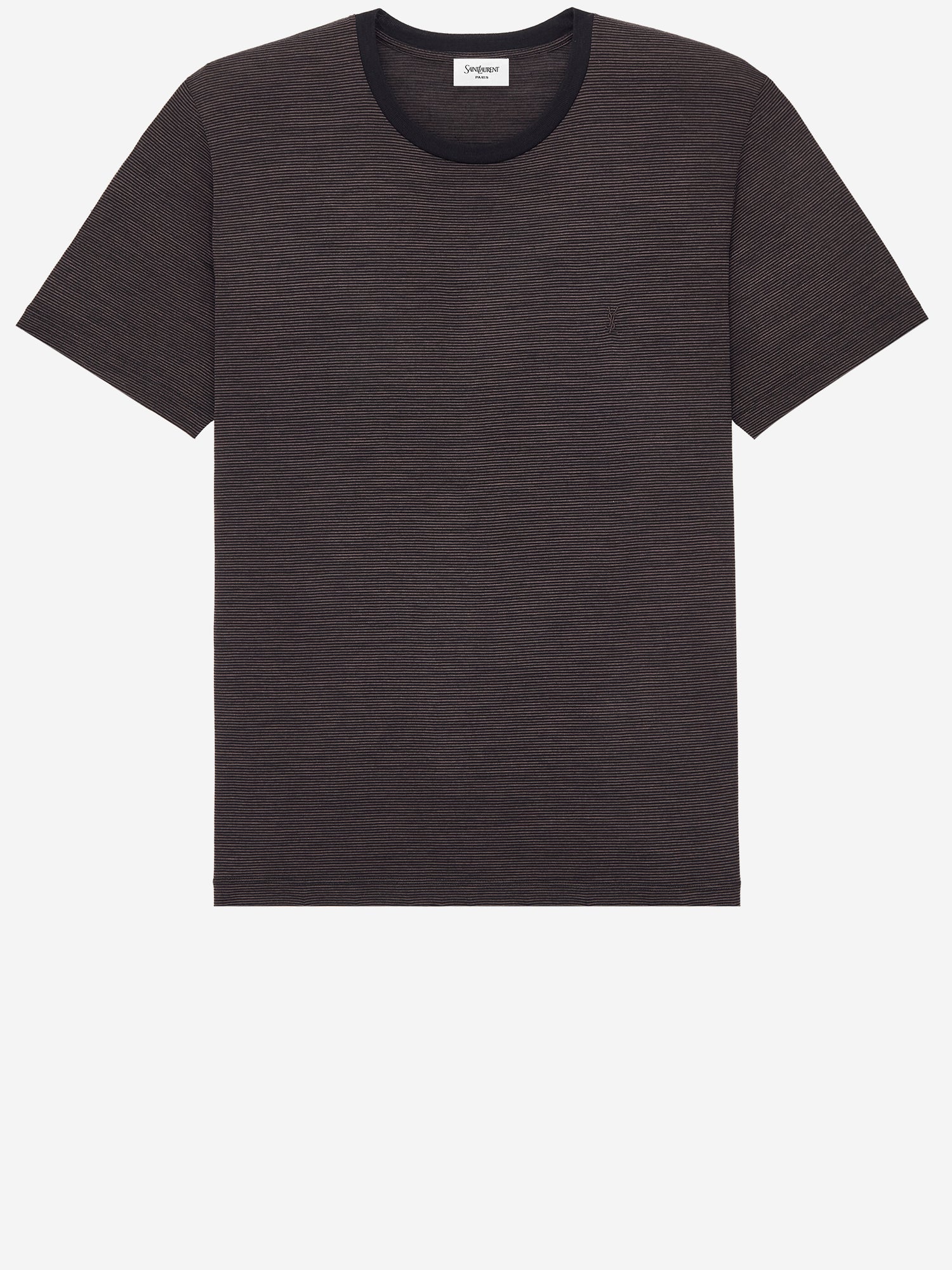 T-SHIRT IN LANA CON MOTIVO A RIGHE 858314 Y38AS1079 SAINT LAURENT 