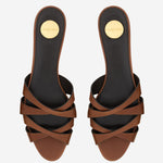 SANDALI CHANDELLE IN PELLE 859266 DWE006036 SAINT LAURENT 