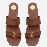 SANDALI BABYLONE IN PELLE 860809 DWE006036 SAINT LAURENT 