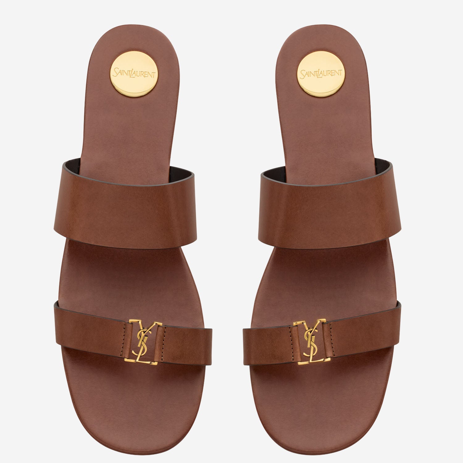 SANDALI BABYLONE IN PELLE 860809 DWE006036 SAINT LAURENT 