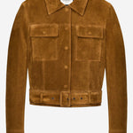 GIACCA CORTA IN SUEDE 860867 YC2AY2104 SAINT LAURENT 