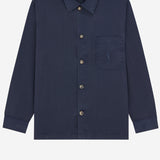 CAMICIA OVER IN COTONE CON RICAMO LOGO 861004 Y04VD5109 SAINT LAURENT 