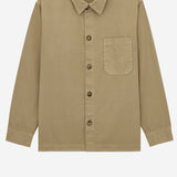 CAMICIA OVER IN COTONE CON RICAMO LOGO 861004 Y04VD8441 SAINT LAURENT 