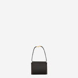 POCHETTE RIPIEGABILE IN RASO DI SETA E PELLE 862323 AAGFS1651 SAINT LAURENT 