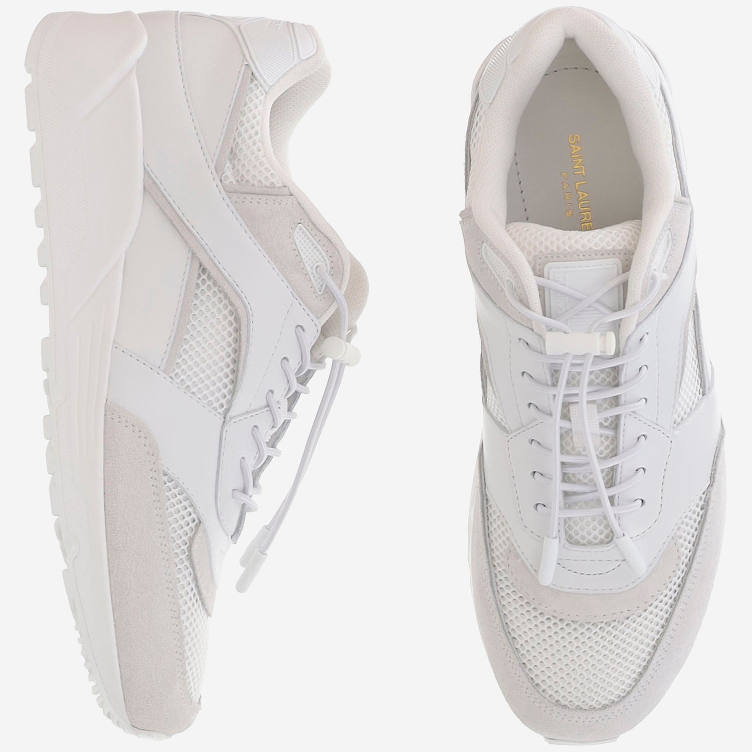 SNEAKERS BUMP IN SUEDE E PELLE 862577 AAGB69099 SAINT LAURENT 