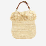 BORSA A TRACOLLA IN RAFIA 862920 GAAGC2791 SAINT LAURENT 