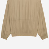 Giacca a vento in tela effetto stropicciato 863244 YZ9GH2576 SAINT LAURENT 