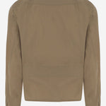 GIACCA CON CINTURA IN NYLON 866196 YZ9GH2576 SAINT LAURENT 