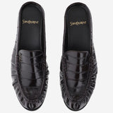 MULES LE LOAFER IN PELLE D'ANGUILLA 869742 0WXAF2013 SAINT LAURENT 