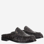 MULES LE LOAFER IN PELLE D'ANGUILLA 869742 0WXAF2013 SAINT LAURENT 