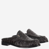 MULES LE LOAFER IN PELLE D'ANGUILLA 869742 0WXAF2013 SAINT LAURENT 