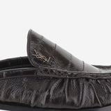 MULES LE LOAFER IN PELLE D'ANGUILLA 869742 0WXAF2013 SAINT LAURENT 