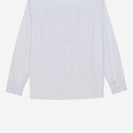 CAMICIA LAVALLIÈRE IN POPELINE DI COTONE 870726 Y1H489000 SAINT LAURENT 