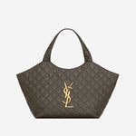 Borsa media ICARE in nappa trapuntata 871494 AAANG3212 SAINT LAURENT 