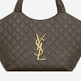 Borsa media ICARE in nappa trapuntata 871494 AAANG3212 SAINT LAURENT 