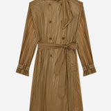 TRENCH IN NYON CON LAVALLIÈRE 873631 Y7J142601 SAINT LAURENT 