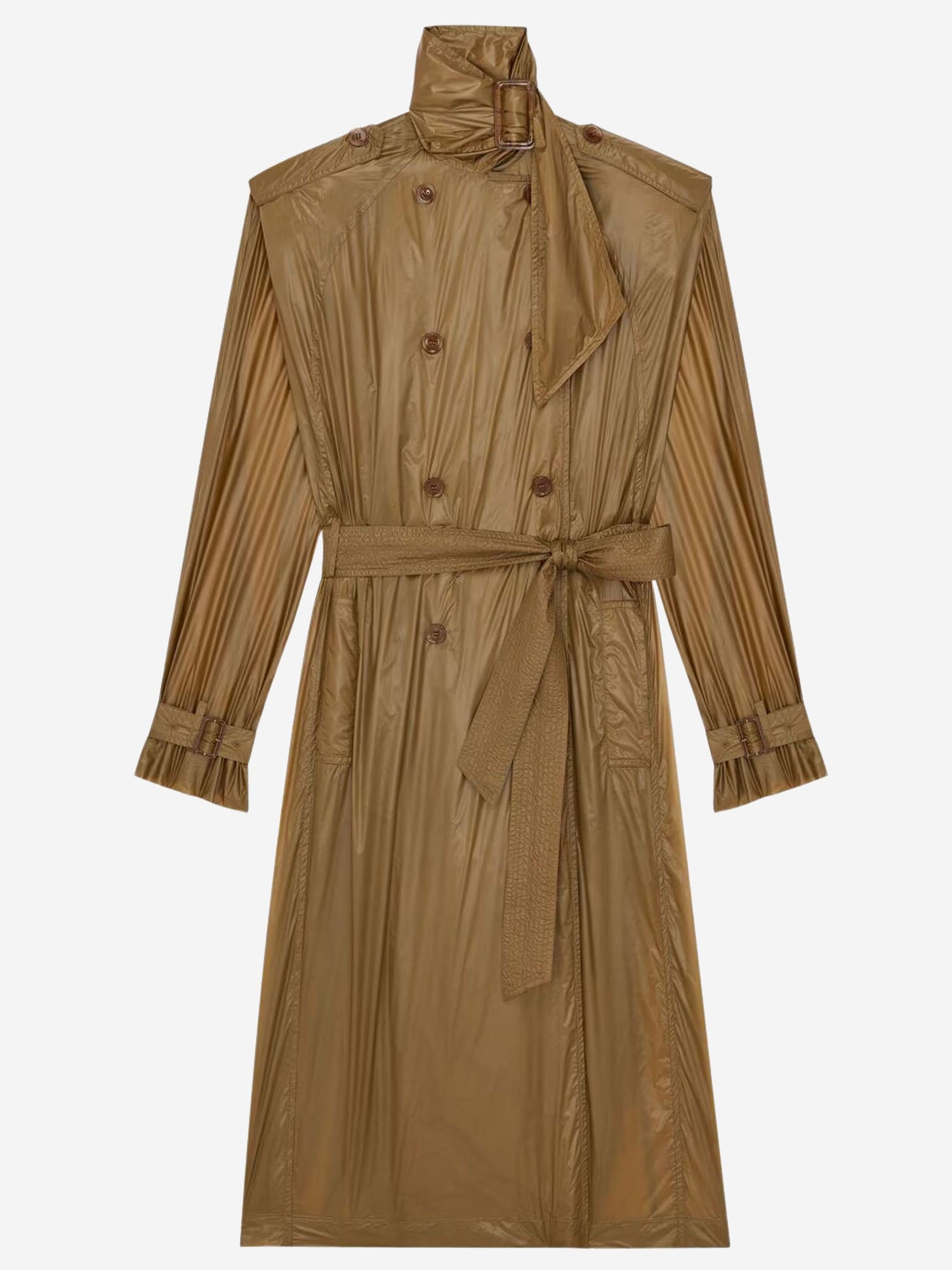 TRENCH IN NYON CON LAVALLIÈRE 873631 Y7J142601 SAINT LAURENT 