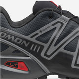 SNEAKERS SPEEDCROSS 3 GORE-TEX L47731700 BLACKASPHALTFLAMESCARLET SALOMON 