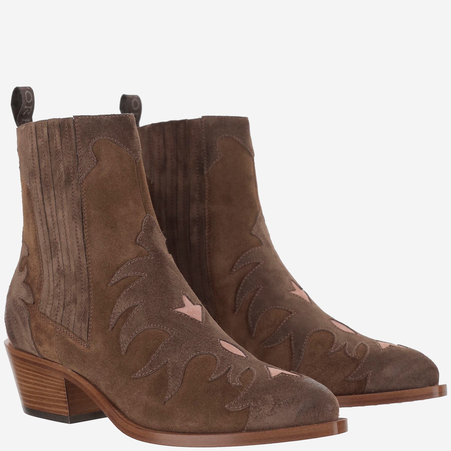 STIVALETTI IN SUEDE SR3645VX VELOURESPRESSOSESAMO SARTORE 