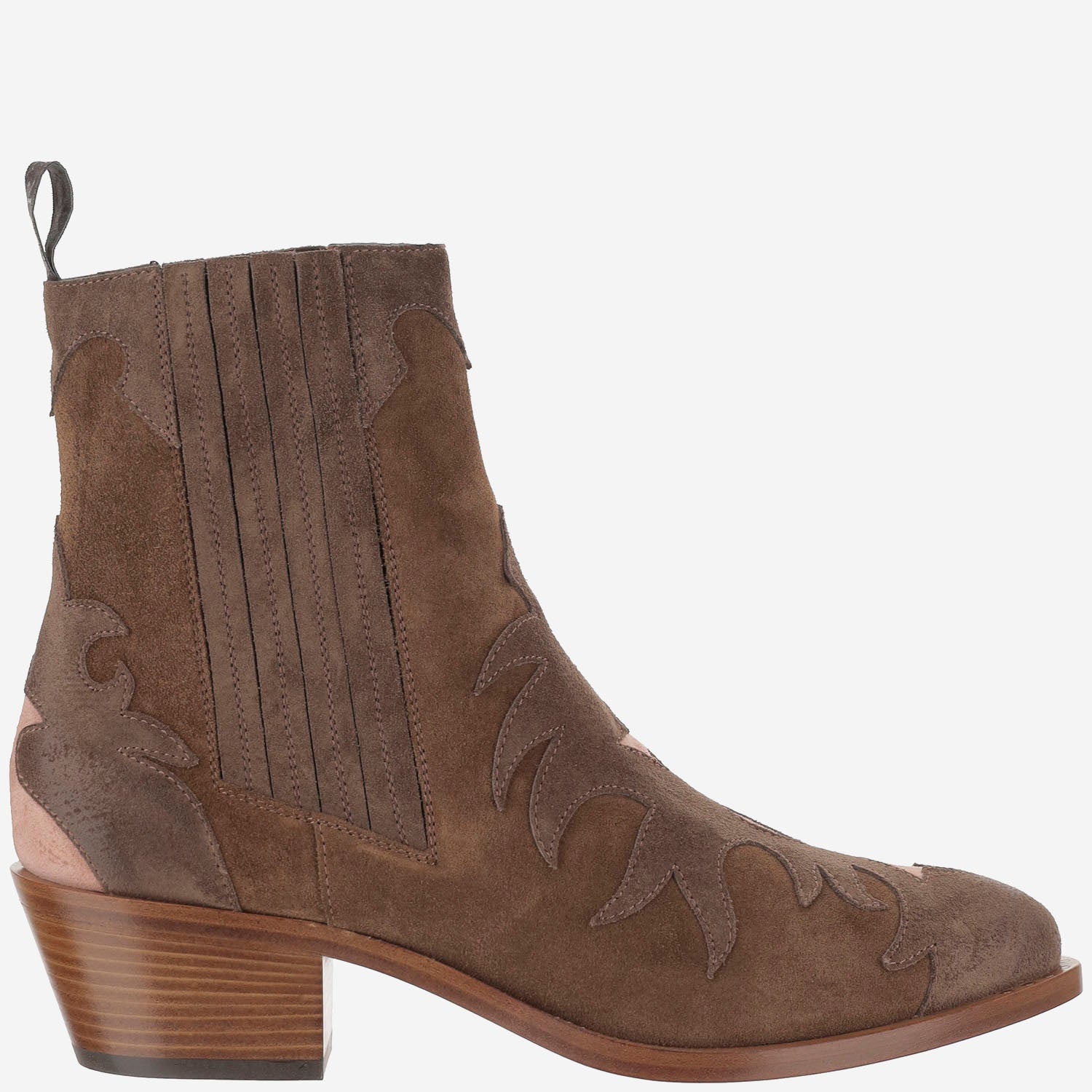 STIVALETTI IN SUEDE SR3645VX VELOURESPRESSOSESAMO SARTORE 