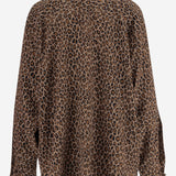 CAMICIA IN SETA CON MOTIVO ANIMALIER S26133F 0680 SASUPHI 
