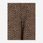 PANTALONI IN MISTO COTONE CON MOTIVO ANIMALIER S26307 0680 SASUPHI 