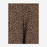 PANTALONI IN MISTO COTONE CON MOTIVO ANIMALIER S26307 0680 SASUPHI 