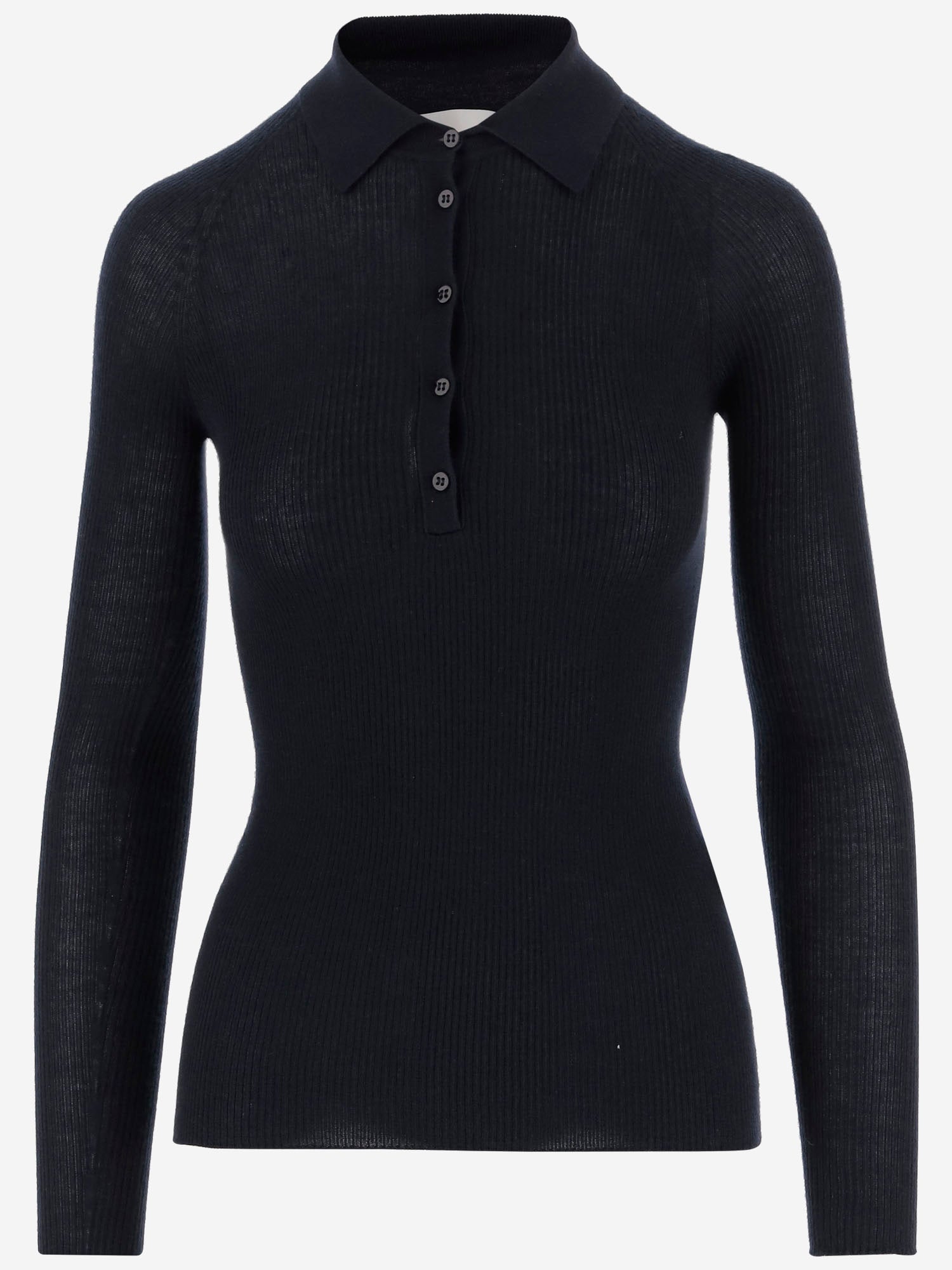 POLO IN MAGLIA IN CASHMERE E SETA S26614 0350 SASUPHI 