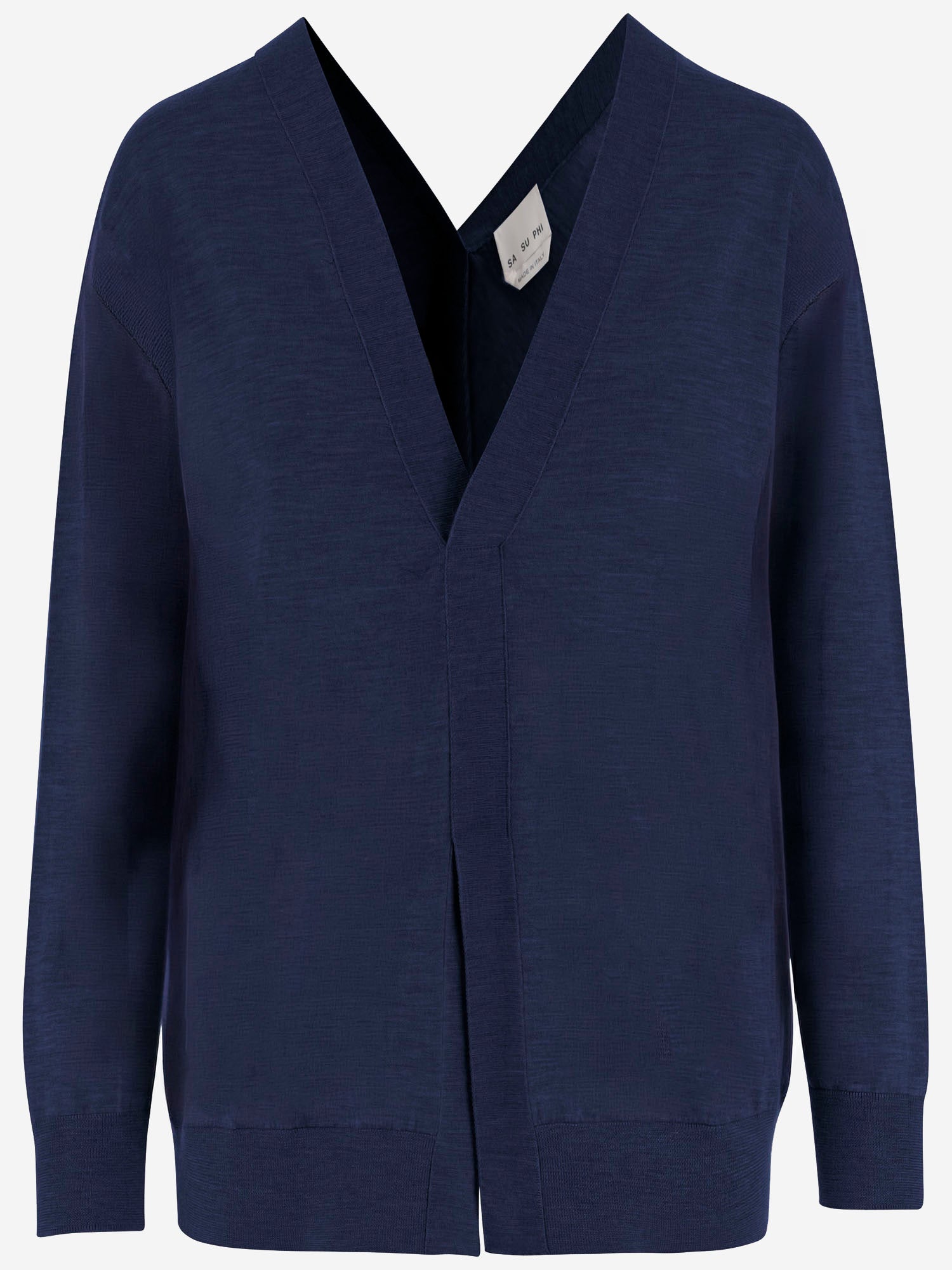 MAGLIA IN MISTO CASHMERE E SETA S26673 0350 SASUPHI 