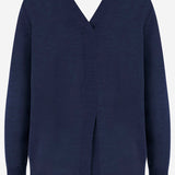 MAGLIA IN MISTO CASHMERE E SETA S26673 0350 SASUPHI 