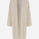 MAGLIA LUNGA APERTA IN CASHMERE E SETA S26735 0101 SASUPHI 