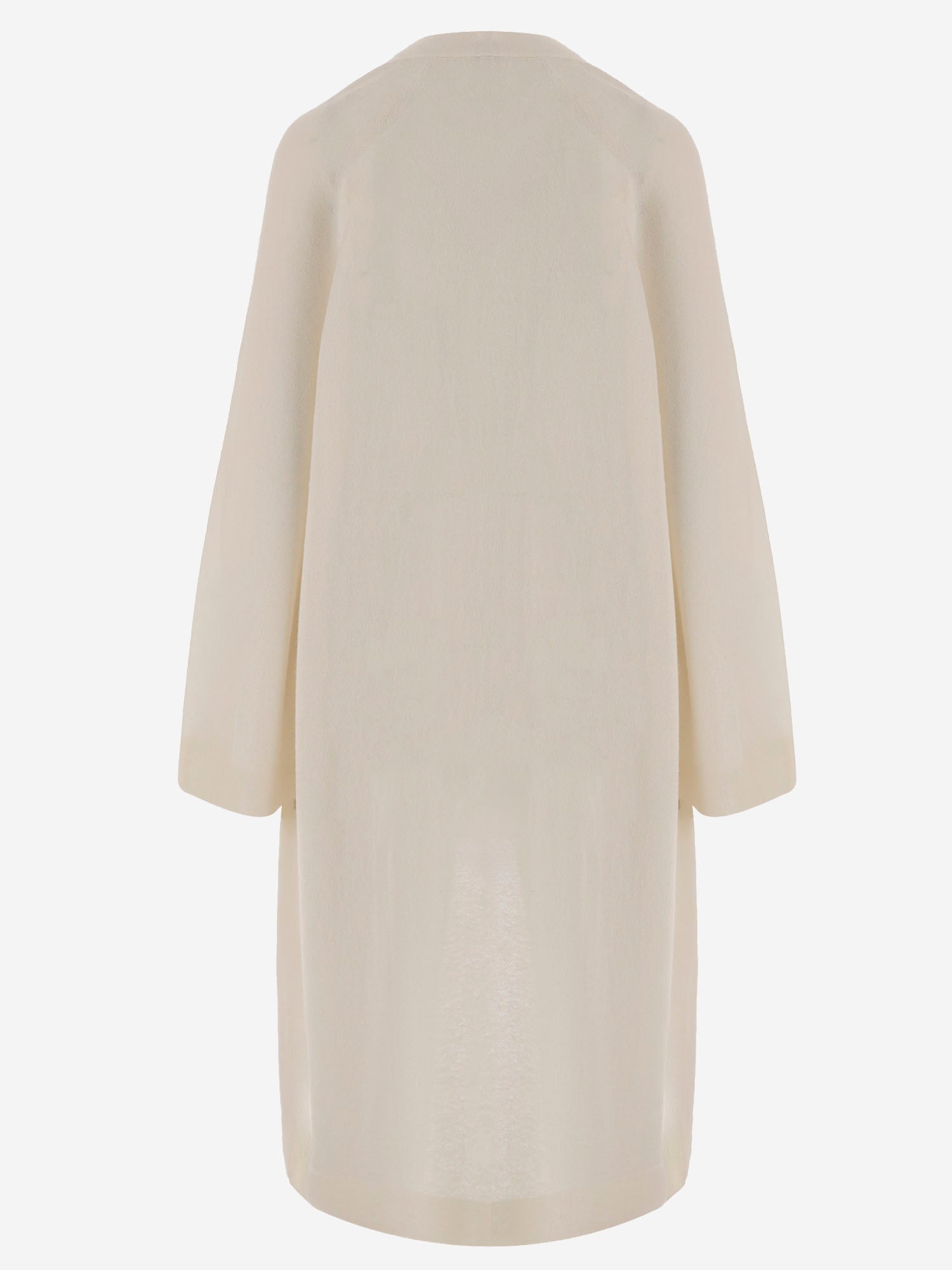 MAGLIA LUNGA APERTA IN CASHMERE E SETA S26735 0101 SASUPHI 