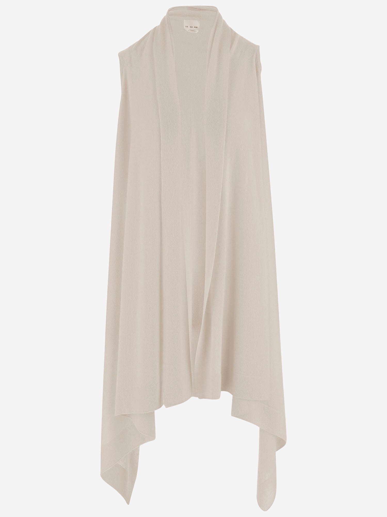 MAGLIA LUNGA IN CASHMERE E SETA S26736 0101 SASUPHI 