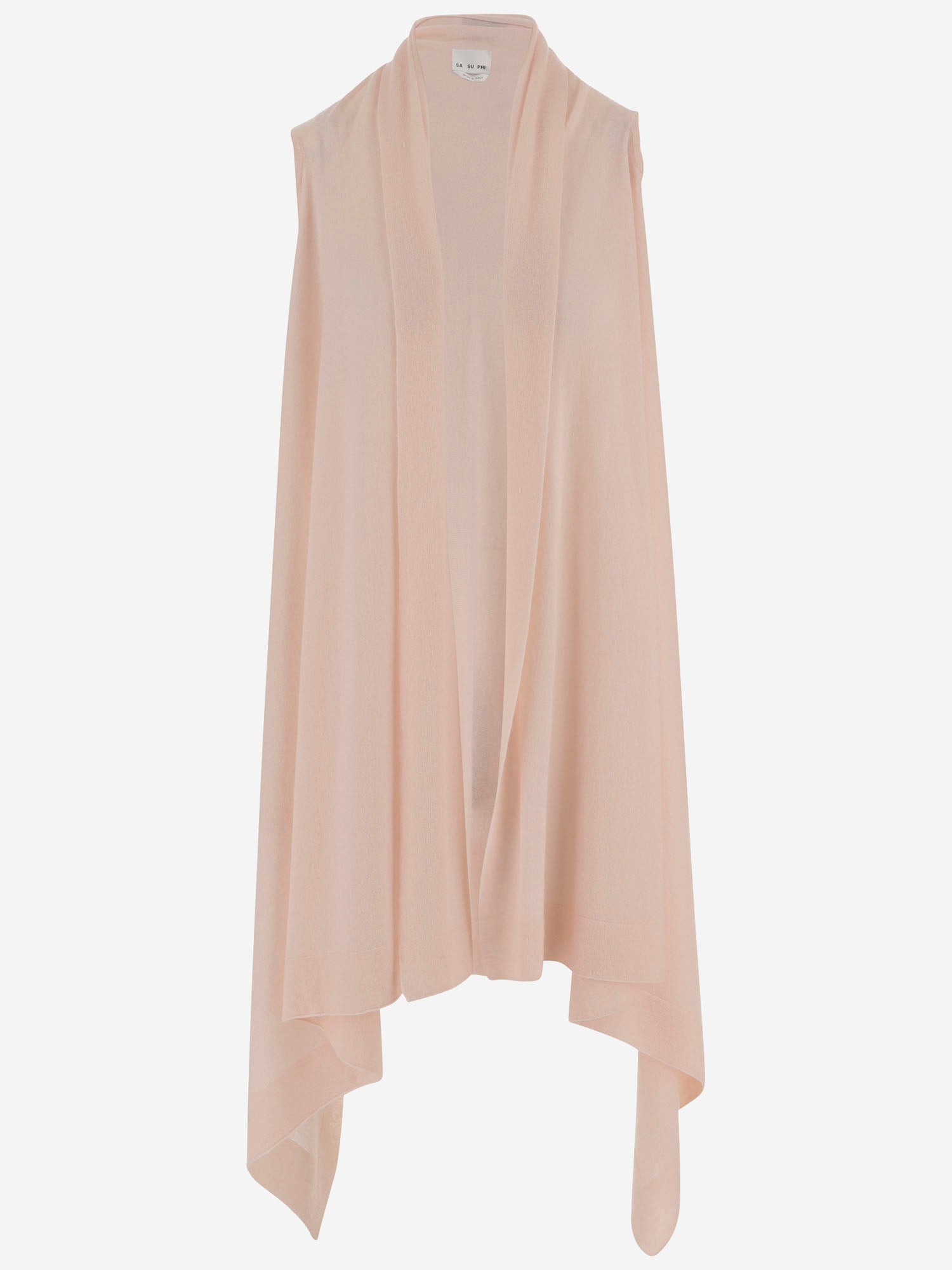 MAGLIA LUNGA IN CASHMERE E SETA S26736 0200 SASUPHI 