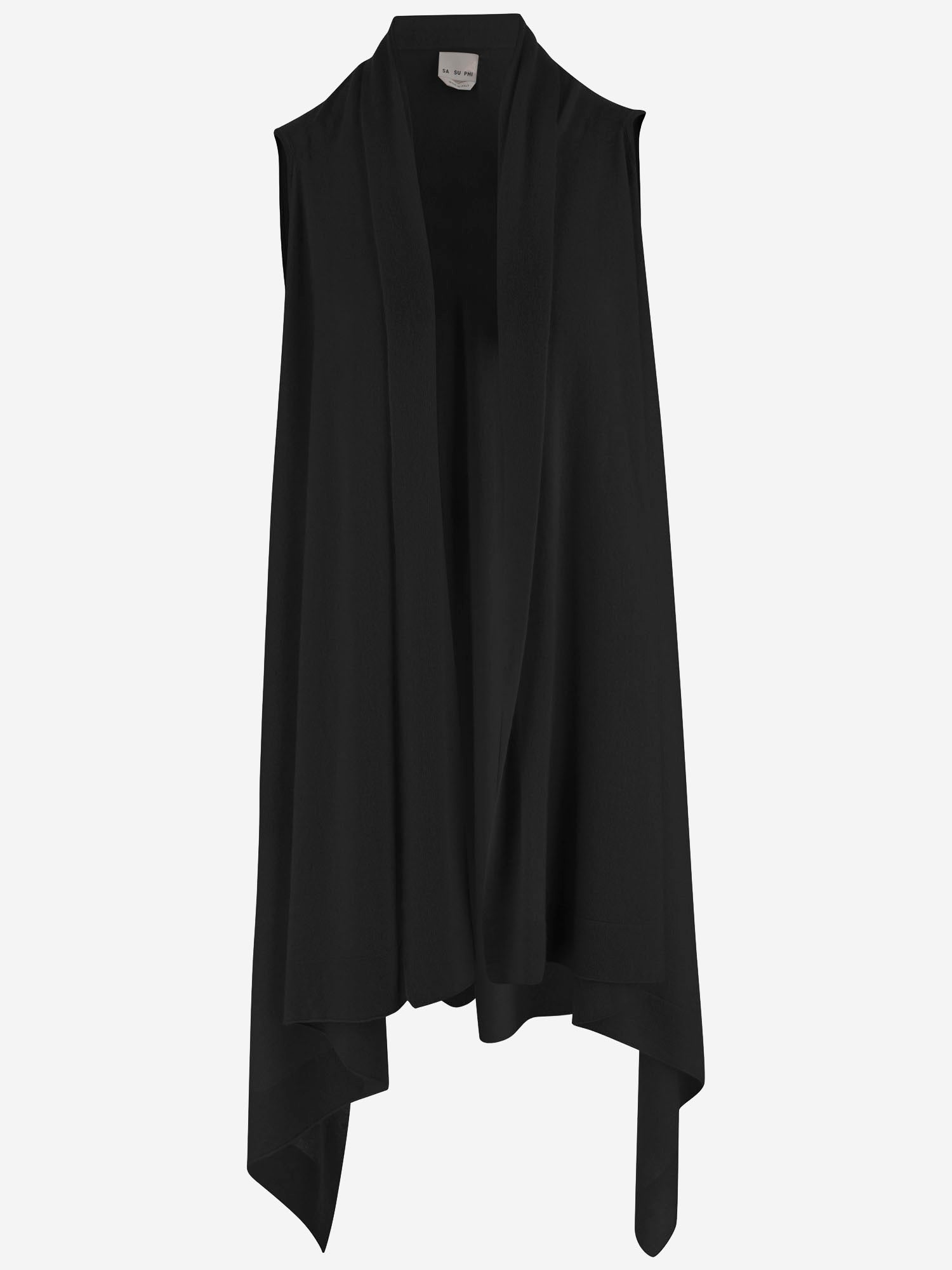 MAGLIA LUNGA IN CASHMERE E SETA S26736 0900 SASUPHI 
