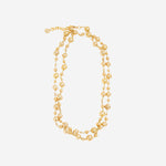 Collana con perle placcata oro AURA ORO SILVIA GNECCHI 