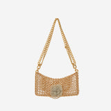 BORSA CAMELIA CAMELIA GOLDWHITEPINK SILVIA GNECCHI 