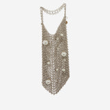 BORSA PERLA PEARLBAG SILVERGOLD SILVIA GNECCHI 