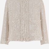 Giacca con paillettes S2619 5000501 SOI 
