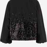 Giubbotto con applicazione paillettes S2635 7000709 SOI 