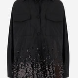 Giacca con paillettes S2637 7000709 SOI 