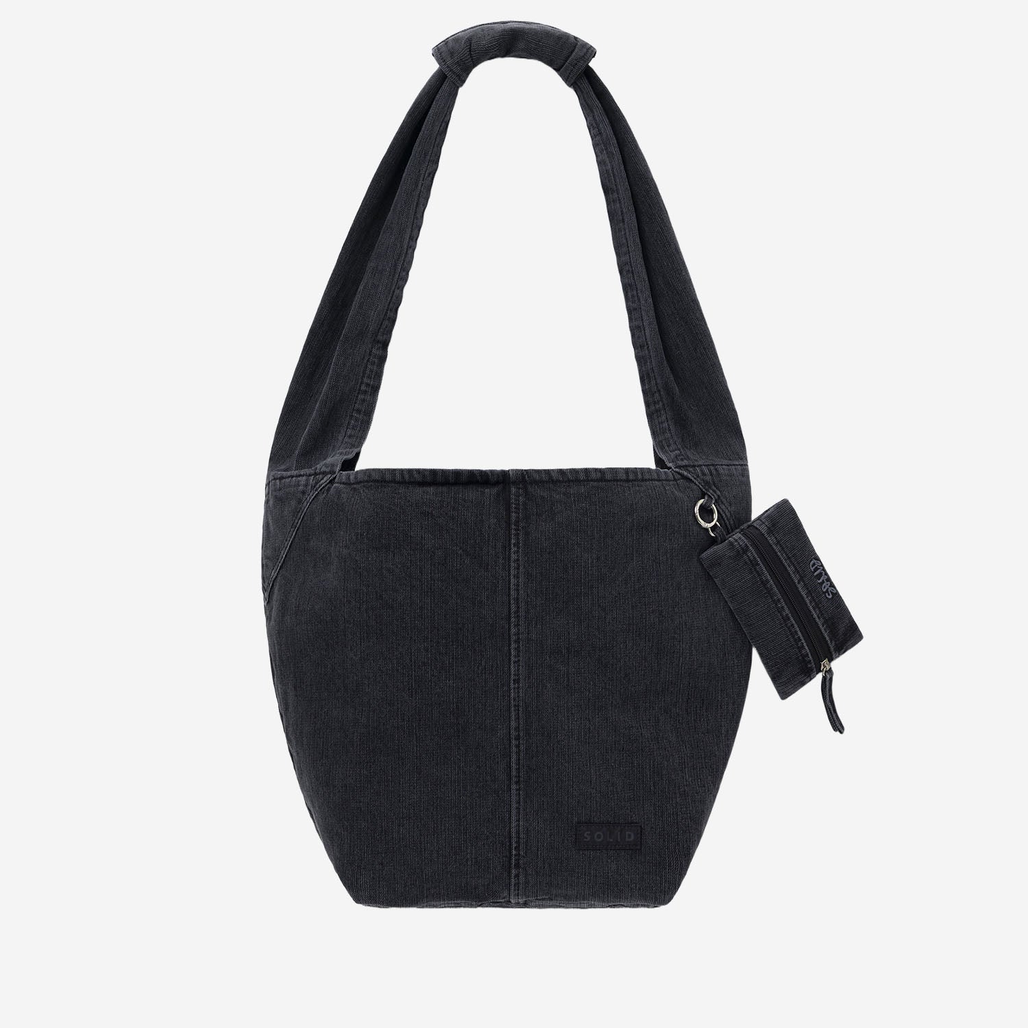 BORSA A SPALLA IN DENIM DI COTONE S261BA 01211B SOLID HOMME 
