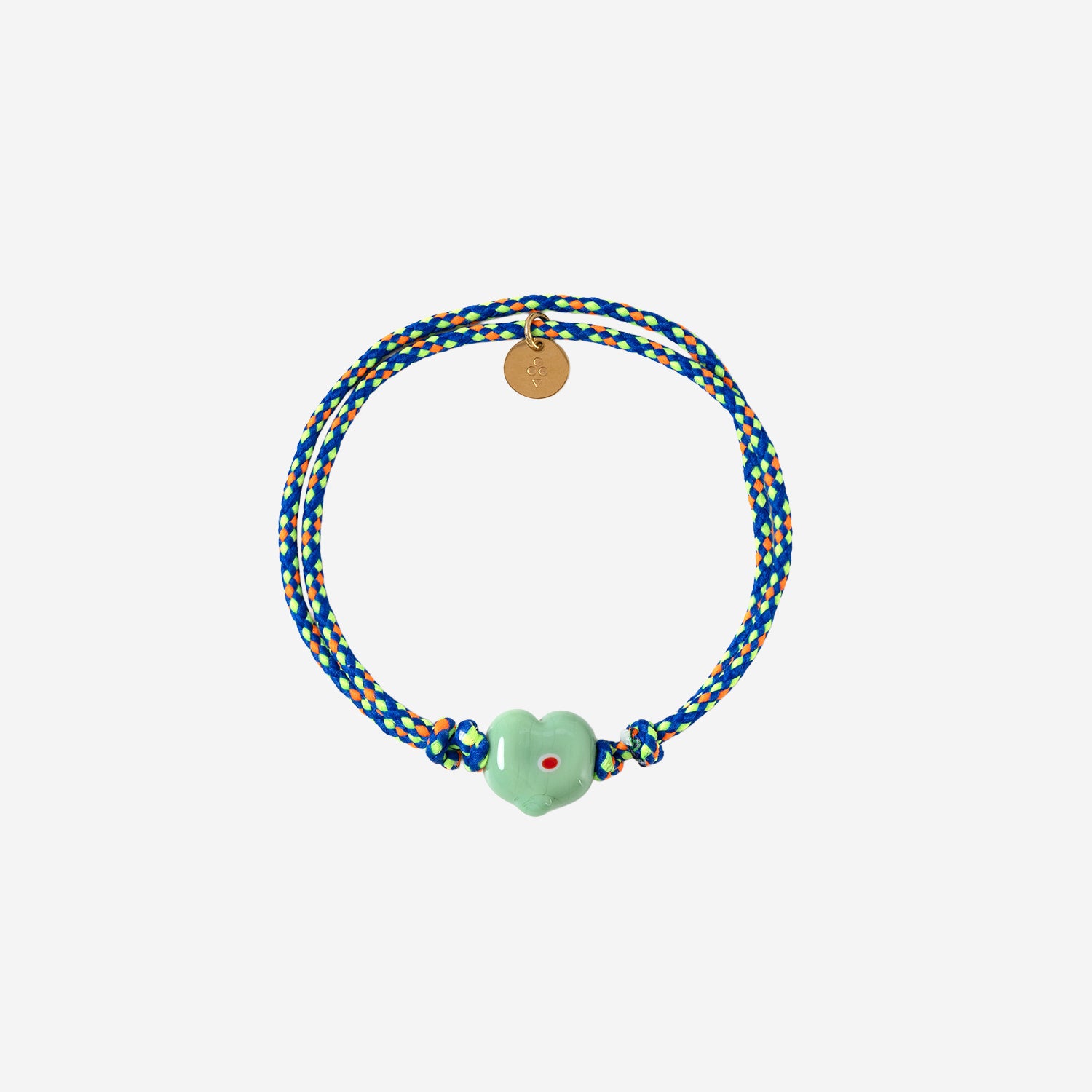 Bracciale Guardian con perla in vetro GUARDIANHEARTGLASS MINT SORBET ISLAND 